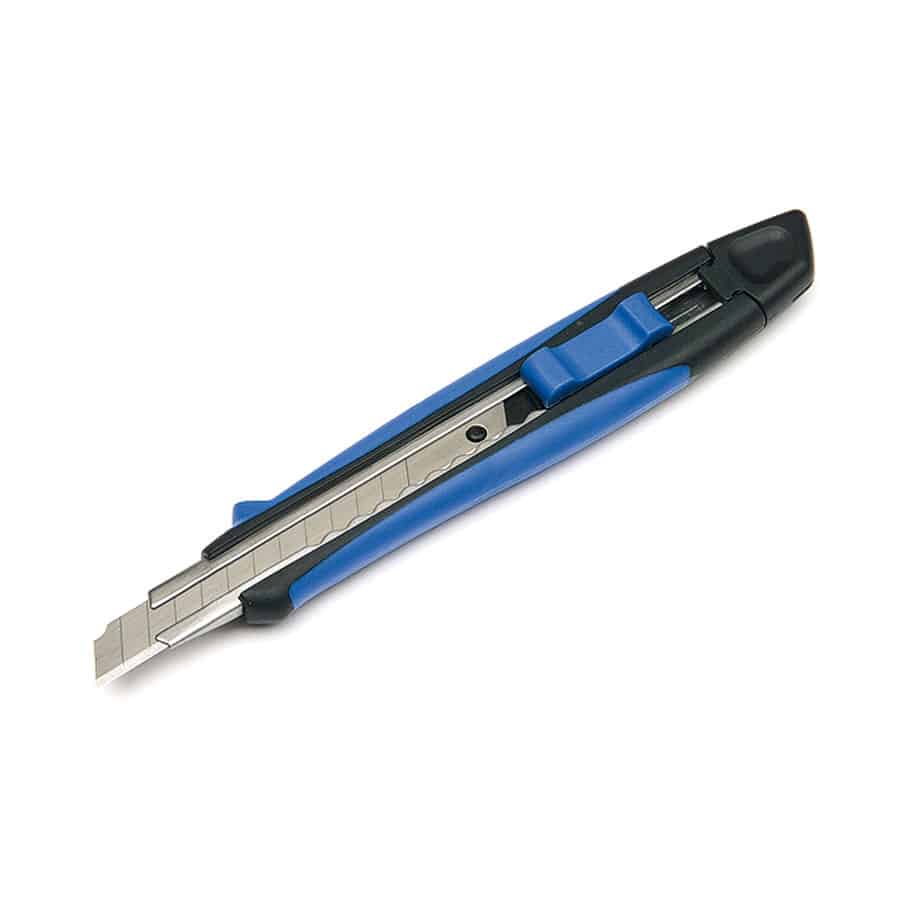 Cutter blau/schwarz mit 2 Ersatzklingen