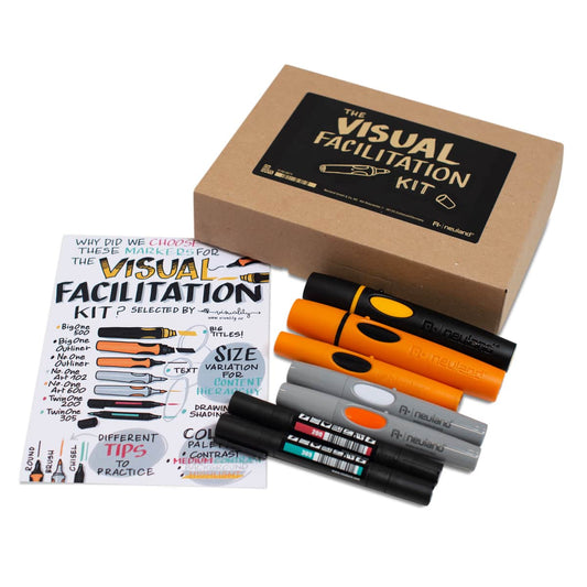 Visual facilitation kit - Marker-Set