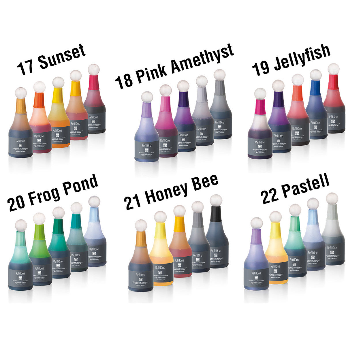 Refill ink RefillOne color sets