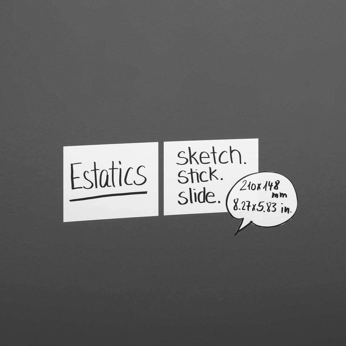 Estatics Pad A5, weiß