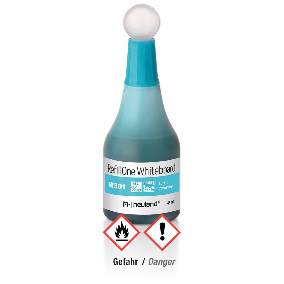 Tinte RefillOne Whiteboard, W800 braun