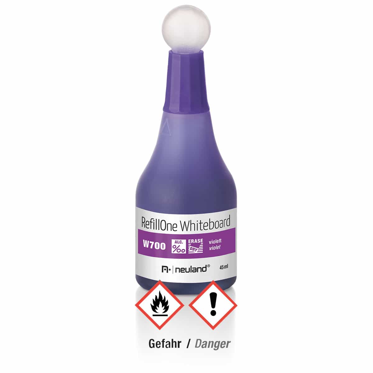 Tinte RefillOne Whiteboard, W800 braun