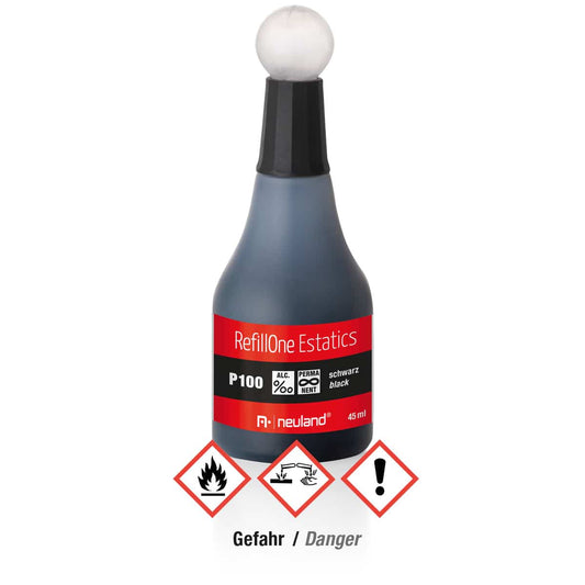 Nachfülltinte RefillOne Estatics schwarz
